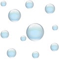 bubble circle soap air color foam coppy thin magic Royalty Free Stock Photo