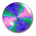 Bubble Gum Button Orb Royalty Free Stock Photo