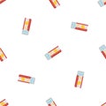 Bubble gum pattern seamless vector Royalty Free Stock Photo