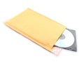 Bubble mailer with cd