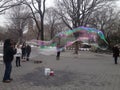 Bubble Man Central Park