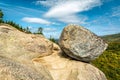 Bubble Rock in Acadia National Park