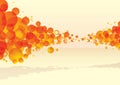 Bubble tastic citrus explode Royalty Free Stock Photo