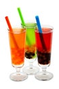 Bubble tea with clipping path Royalty Free Stock Photo