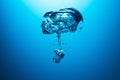 Bubble underwater Royalty Free Stock Photo