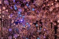 Bubble Universe at teamLab Borderless in Tokyo Royalty Free Stock Photo
