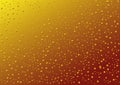 Sunny Bubbles vector sparkling gold background. Royalty Free Stock Photo