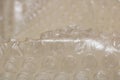 Bubble Wrap Film Close Up, background or texture Royalty Free Stock Photo