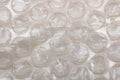 Bubble Wrap Film Close Up, background or texture Royalty Free Stock Photo