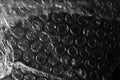 Bubble Wrap Folded Texture. Industrial overlay background Royalty Free Stock Photo
