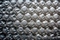 Bubble Wrap Texture, Close Up. Generative AI