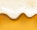 Bubbled beer texture Royalty Free Stock Photo