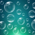 Bubbles background Royalty Free Stock Photo