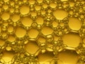 Yellow Bubbles Royalty Free Stock Photo