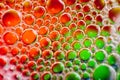 Bubbles in display of colors