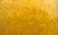 Bubbles floating in the liquid yellow drink, abstract image. Royalty Free Stock Photo