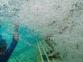 Bubbles in the pool