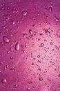 Bubbles in purple liquid gel, cosmetic product Royalty Free Stock Photo