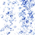 Bubbles rising Royalty Free Stock Photo