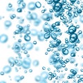 Bubbles rising Royalty Free Stock Photo