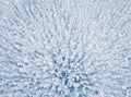 Bubbles texture. Ice of Baikal lake. Winter background