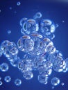 Bubbles in water Royalty Free Stock Photo