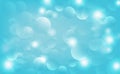 Bubbles, water Bokeh abstract background vector texture Royalty Free Stock Photo