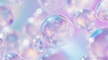 Bubbles in a water tank Royalty Free Stock Photo