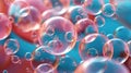 Bubbling Dreams: A Whimsical Tapestry of Soap Bubbles Royalty Free Stock Photo