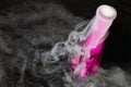 Bubbling Pink Potion Abstract