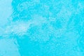Bubbling water background of a blue swimming pool Royalty Free Stock Photo