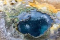 Bubbling water in Yellowstone Royalty Free Stock Photo