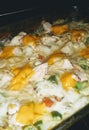 Bubbly Cheesey Chicken Pasta Bake