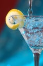 Bubbly martini Royalty Free Stock Photo