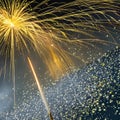 A bubbly and popping texture with popping candy and fireworks2, Generative AI Royalty Free Stock Photo