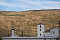 BubiÃÂ³n Church and fireplace in the Alpujarra Royalty Free Stock Photo