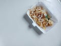 Bubur ayam. It is chicken porridge, authentic breakfast menu from indonesia