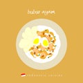 Bubur ayam indonesia asia food