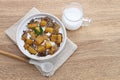 Bubur Ubi atau Jenang Telo is a dessert from Indonesia made of sweet potato.