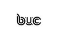 BUC Creative Unique Modern Letter Logo Design. Elegant Monogram Logo Design with Decorative Elements and Typography Royalty Free Stock Photo