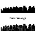 Bucaramanga, Colombia city silhouette