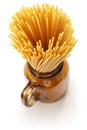 Bucatini, italian pasta Royalty Free Stock Photo