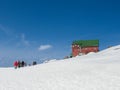 Bucegi mountain plateau, in Busteni, Romania