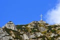 Bucegi mountains- Busteni. The Commemorative Cross to the Romanian Heroes of the First World War, Crucea Caraiman, Bucegi, Romania