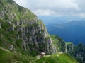 Bucegi Mountains in centralÃÂ Romania with unusual rock formations SphinxÃÂ andÃÂ Babele