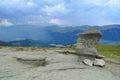 Rock formations in Bucegi Mountains