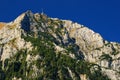 Bucegi mountains panorama, Carpathian ridge Royalty Free Stock Photo