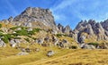 Bucegi Mountains in Romania Royalty Free Stock Photo