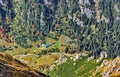 Bucegi Mountains in Romania Royalty Free Stock Photo