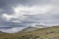 Bucegi plateau in a cloudy day Royalty Free Stock Photo